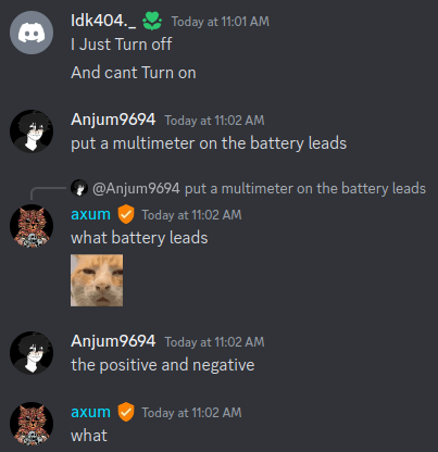 Check The Battery Leads